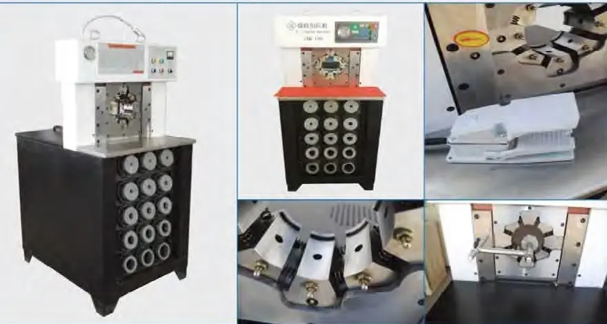 Hose Locking Machine CBK 120A, Qingdao Britop, quality machinery manufacturer
