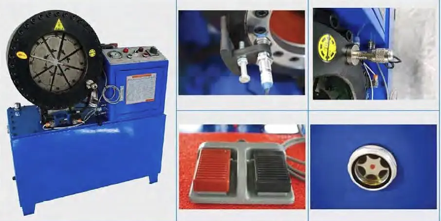 MT-150 Hose Crimping Machine – 4-150mm 2500T Heavy Duty Hydraulic Crimper