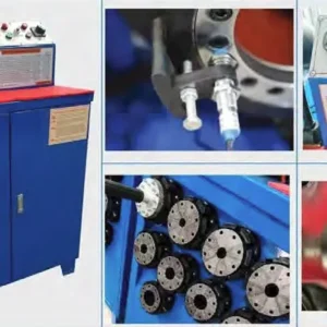 MT-51BY-KH Hose Crimping Machine – Benchtop Crimper with Die Storage Stand